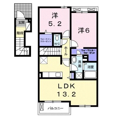 ブランドール　吉岡 204【管理NO：1-023313201-02040】 ★家具家電は申し込み後に搬入します★ ★2026年08月下旬入居可能★の物件画像