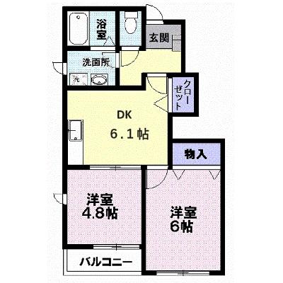 アンジュ・ＮＭ 103【管理NO：1-013039501-01030】 ★家具家電は申し込み後に搬入します 2026年08月下旬入居可能の物件画像