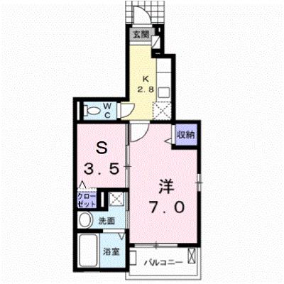 ルミナスハイム八山田Ⅱ 101【管理NO：1-022897702-01010】 ★家具家電は申し込み後に搬入します★ ★2026年08月下旬入居可能★の物件画像