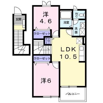 ブライト・テラス 201【管理NO：1-012500201-02010】 ★家具家電は申し込み後に搬入します★の物件画像
