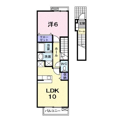 ロックビル　ハイツ 204【管理NO：1-015753101-02040】 ★家具家電は申し込み後に搬入します★の物件画像