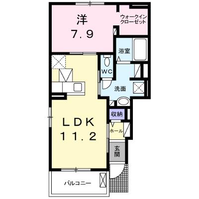 オリージャ 101【管理NO：1-020485101-01010】 ★家具家電は申し込み後に搬入します 2026年10月上旬入居可能の物件画像