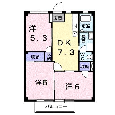 パストラルⅡ 103【管理NO：1-004457401-01030】 ★家具家電は申し込み後に搬入します 2026年08月上旬入居可能の物件画像