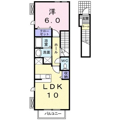 ペアシティ古河Ⅰ 204【管理NO：1-014220701-02040】 ★家具家電は申し込み後に搬入します 2026年08月上旬入居可能の物件画像