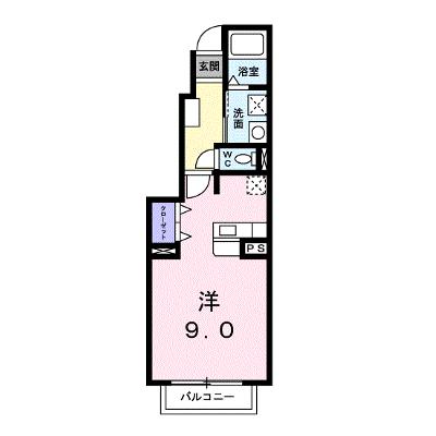 エレガンツァ　フィオーレ 102【管理NO：1-014934801-01020】 ★家具家電は申し込み後に搬入します 2026年08月上旬入居可能の物件画像