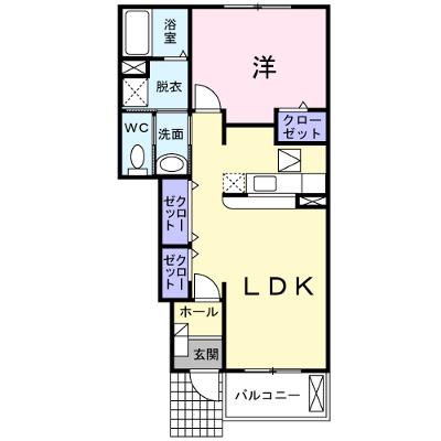 エレガンシア 102【管理NO：1-014891201-01020】 ★家具家電は申し込み後に搬入します 2026年08月上旬入居可能の物件画像