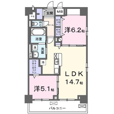 グランピア甚 401【管理NO：1-028066501-04010】 ★家具家電は申し込み後に搬入します 2026年12月上旬入居可能の物件画像