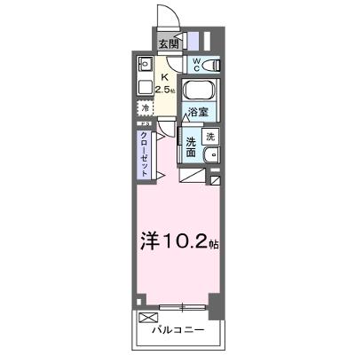 グランピア甚 105【管理NO：1-028066501-01050】 ★家具家電は申し込み後に搬入します 2026年12月上旬入居可能の物件画像