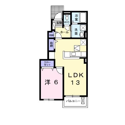 アヴニールＢ 102【管理NO：1-020346501-01020】 ★家具家電は申し込み後に搬入します 2026年08月中旬入居可能の物件画像