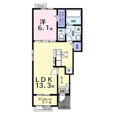 中瀬ロイヤルガーデン 101【管理NO：1-028614201-01010】 ★家具家電は申し込み後に搬入します 2026年09月上旬入居可能の物件画像