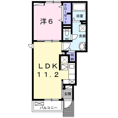 キャンビリーⅡ 101【管理NO：1-026273002-01010】 ★家具家電は申し込み後に搬入します★の物件画像