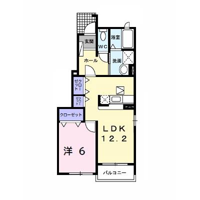 エアリーランドＢ 101【管理NO：1-014872302-01010】 ★家具家電は申し込み後に搬入します★ ★2026年09月上旬入居可能★の物件画像