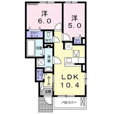 ピエス　シュシュ 102【管理NO：1-025435201-01020】 ★家具家電は申し込み後に搬入します 2026年08月下旬入居可能の物件画像