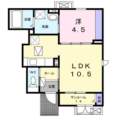 プライムコート　川西 102【管理NO：1-020911801-01020】 ★家具家電は申し込み後に搬入します★の物件画像