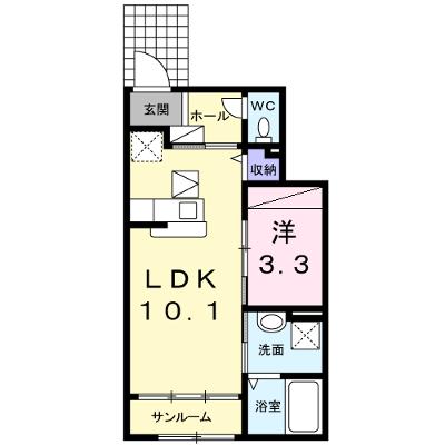 グランカーサ 102【管理NO：1-017454101-01020】 ★家具家電は申し込み後に搬入しますの物件画像