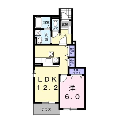 メアラス　Ｃ 102【管理NO：1-013160503-01020】 ★家具家電は申し込み後に搬入します 2026年08月下旬入居可能の物件画像