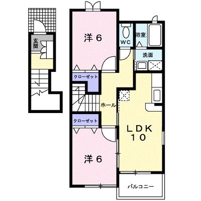 ララコート足洗 201【管理NO：1-014751201-02010】 ★家具家電は申し込み後に搬入します 2026年08月上旬入居可能の物件画像
