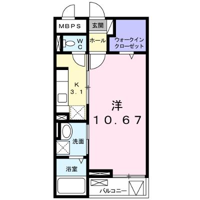 ナオパウム 105【管理NO：1-017050201-01050】 ★家具家電は申し込み後に搬入します★ ★2026年08月下旬入居可能★の物件画像