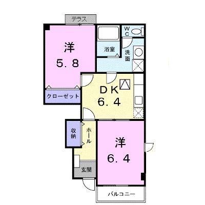 グランツⅡ 104【管理NO：1-011982002-01040】 ★家具家電は申し込み後に搬入します 2026年08月下旬入居可能の物件画像