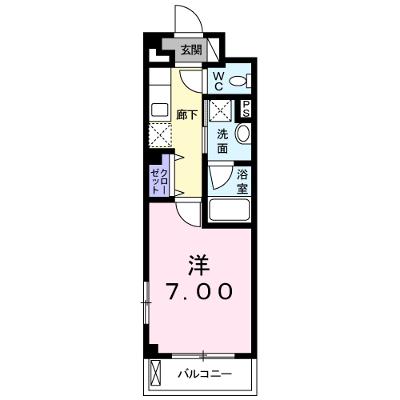 カーサ　イリーデＮＩＳＨＩＮＯ 303【管理NO：1-020811401-03030】 ★家具家電は申し込み後に搬入します★ ★2026年09月上旬入居可能★の物件画像