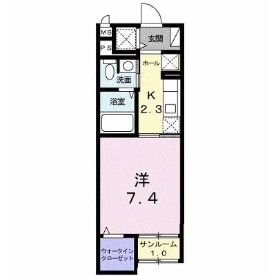 トゥット　フェリーチェ　湘南 102【管理NO：1-020971601-01020】 ★家具家電は申し込み後に搬入します 2026年07月下旬入居可能の物件画像
