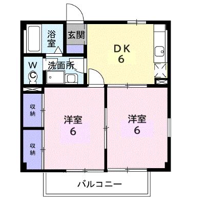 ニューハイツ柿沢 201【管理NO：1-007620401-02010】 ★家具家電は申し込み後に搬入します★ ★2026年08月中旬入居可能★の物件画像