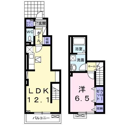 ポルト・ボヌール 102【管理NO：1-020942901-01020】 ★家具家電は申し込み後に搬入します★の物件画像