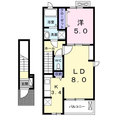 フリーデ 202【管理NO：1-019520201-02020】 ★家具家電は申し込み後に搬入します★ ★2026年08月下旬入居可能★の物件画像