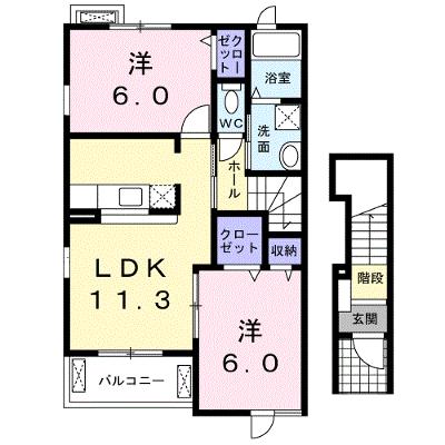 セジュールパーク 201【管理NO：1-015874301-02010】 ★家具家電は申し込み後に搬入します★ ★2026年08月下旬入居可能★の物件画像