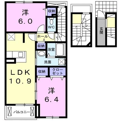 Ｌｅａ　Ａｓａｈｉ 302【管理NO：1-020223501-03020】 ★家具家電は申し込み後に搬入します 2026年08月下旬入居可能の物件画像