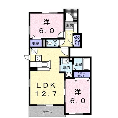 サニー　フォレストＢ 103【管理NO：1-014908302-01030】 ★家具家電は申し込み後に搬入します 2026年08月中旬入居可能の物件画像