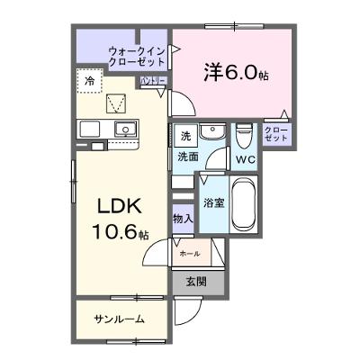 ティエラ・アミー 101【管理NO：1-028500202-01010】 ★家具家電は申し込み後に搬入します 2026年10月上旬入居可能の物件画像