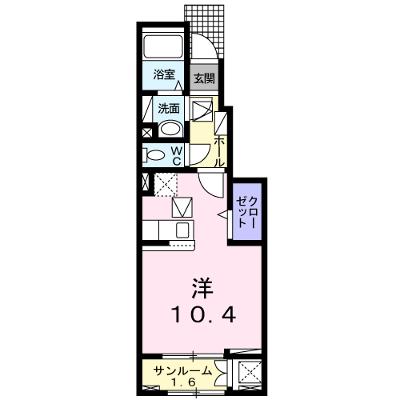 シルクロード峯澤 105【管理NO：1-024943801-01040】 ★家具家電は申し込み後に搬入します 2026年08月中旬入居可能の物件画像