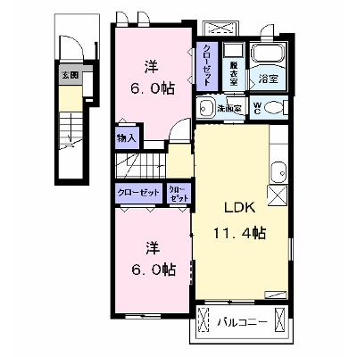 ブローテ 201【管理NO：1-016521601-02010】 ★家具家電は申し込み後に搬入します 2026年08月上旬入居可能の物件画像