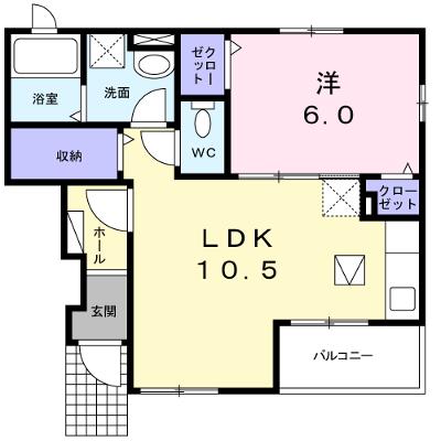 ララ・キャマクタⅠ 102【管理NO：1-017911701-01020】 ★家具家電は申し込み後に搬入します★の物件画像