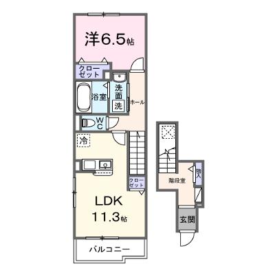 アドニス江南 201【管理NO：1-028765001-02010】 ★家具家電は申し込み後に搬入します★ ★2026年10月上旬入居可能★の物件画像