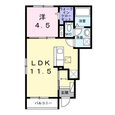 ヒカルサ江南宮後 101【管理NO：1-028665301-01010】 ★家具家電は申し込み後に搬入します 2026年10月上旬入居可能の物件画像