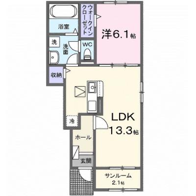 クロス　アイ　ヴィラＡ 102【管理NO：1-028589501-01020】 ★家具家電は申し込み後に搬入します★ ★2026年09月下旬入居可能★の物件画像