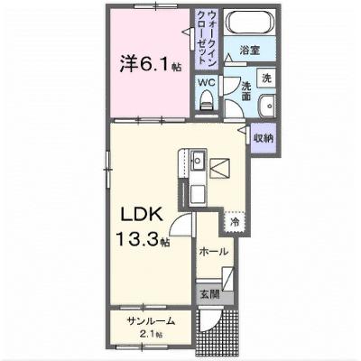 クロス　アイ　ヴィラＡ 101【管理NO：1-028589501-01010】 ★家具家電は申し込み後に搬入します★ ★2026年09月下旬入居可能★の物件画像
