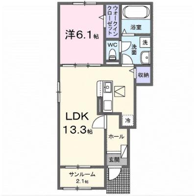 フォレスト　Ｂ 101【管理NO：1-028564802-01010】 ★家具家電は申し込み後に搬入します★ ★2026年09月下旬入居可能★の物件画像