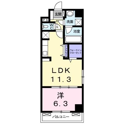 リッチモンド　イースト 501【管理NO：1-024057001-05010】 ★家具家電は申し込み後に搬入しますの物件画像