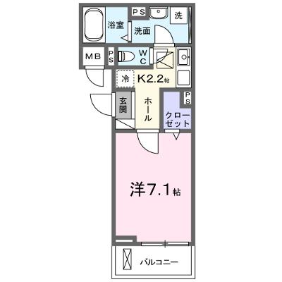 ヒカルサ四日市西浜田 102【管理NO：1-028552701-01020】 ★家具家電は申し込み後に搬入します★ ★2026年09月下旬入居可能★の物件画像