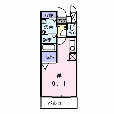 ラ・エスタ 205【管理NO：1-014719801-02040】 ★家具家電は申し込み後に搬入します★ ★2026年08月中旬入居可能★の物件画像