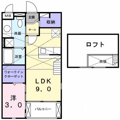 グランツ・トマツⅡ 201【管理NO：1-018434801-02010】 ★家具家電は申し込み後に搬入します★の物件画像