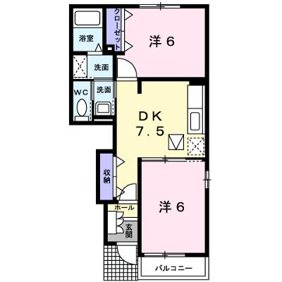 ツイン　ハウスオークＢ 103【管理NO：1-012955402-01030】 ★家具家電は申し込み後に搬入します 2026年08月上旬入居可能の物件画像