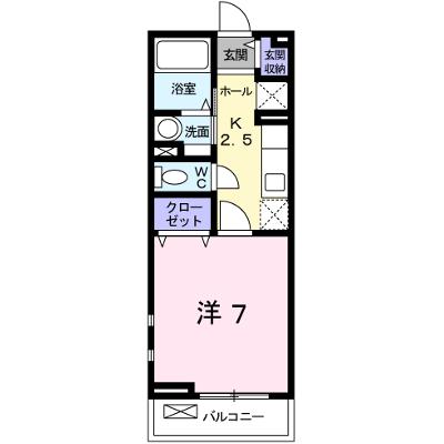 メゾンエイト 205【管理NO：1-019792801-02050】 ★家具家電は申し込み後に搬入します★の物件画像