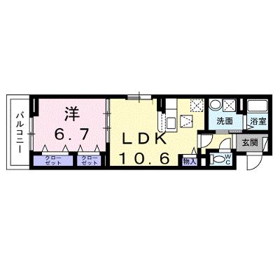 ハーベス　アイ 102【管理NO：1-027448901-01020】 ★家具家電は申し込み後に搬入します 2026年07月中旬入居可能の物件画像