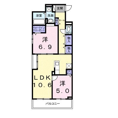 ローズ　スクエア 205【管理NO：1-028397901-02050】 ★家具家電は申し込み後に搬入します 2026年12月上旬入居可能の物件画像