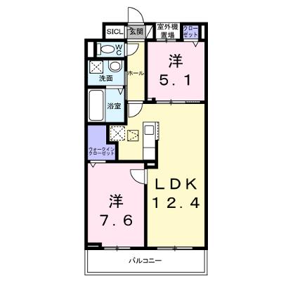 ローズ　スクエア 102【管理NO：1-028397901-01020】 ★家具家電は申し込み後に搬入します 2026年12月上旬入居可能の物件画像