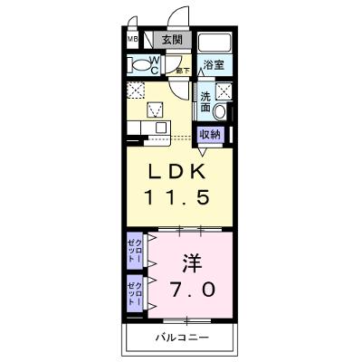 ウェスヴィラ 103【管理NO：1-027241201-01030】 ★家具家電は申し込み後に搬入します 2026年08月下旬入居可能の物件画像